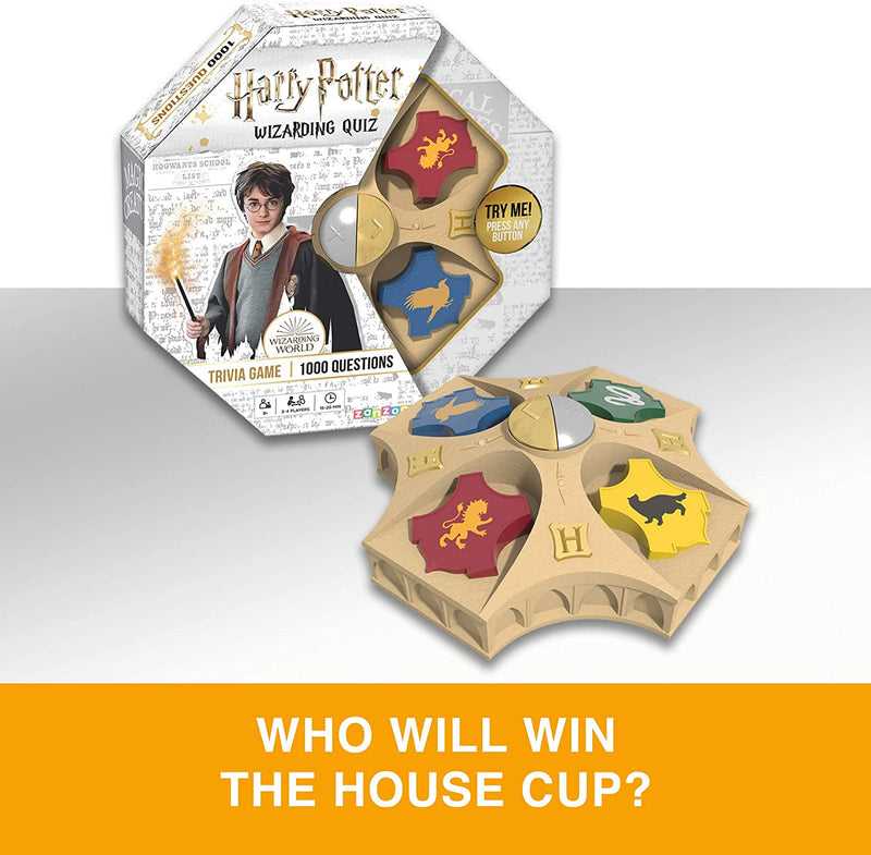 TOMY Games T73181 Harry Potter Electronic Wizarding Quiz Game