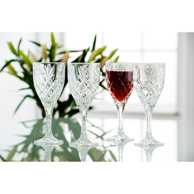Galway Crystal Renmore Goblet Glass Set of 4