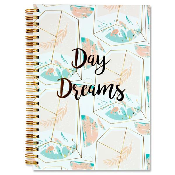 I Love Stationery A5 160pg Wiro Notebook - Day Dreams