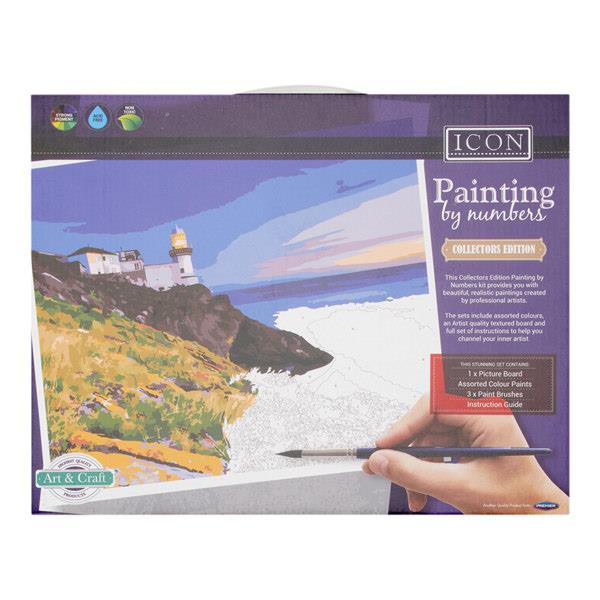 Icon Painting By Numbers - Landscape Paint