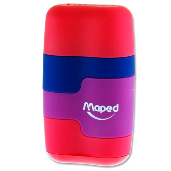 Maped Duo Connect Twin Hole Sharpener & Eraser