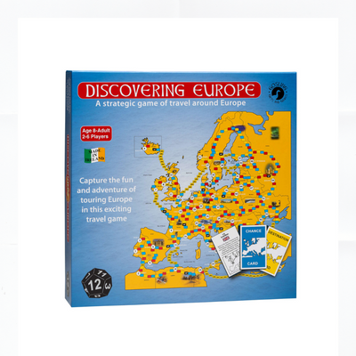 Discovering Europe Board Game mulveys.ie nationwide shipping
