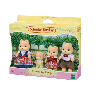 Sylvanian Families  Caramel Dog Family Figurines mulveys.ie nationwide shipping