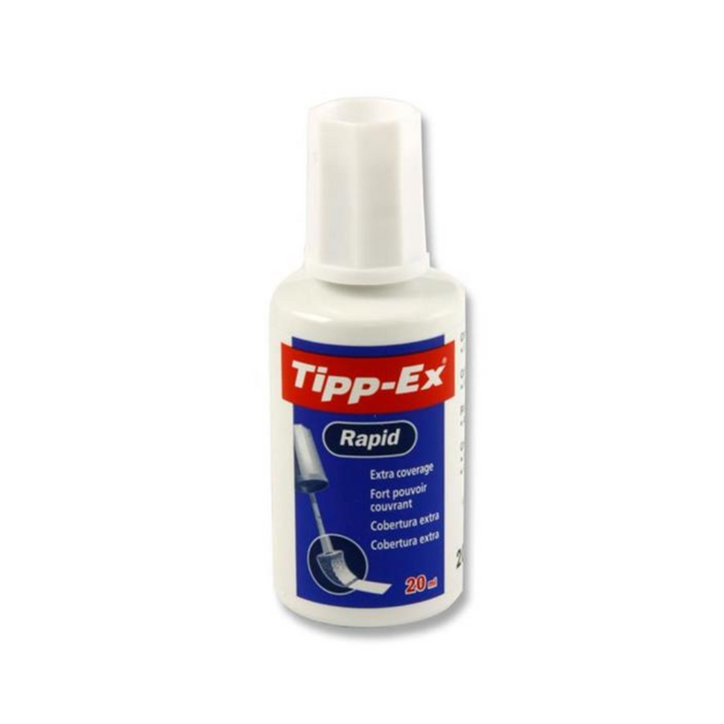 Tippex 20ml Bottle Rapid Fluid - Sponge Bulk mulveys.ie nationwide shipping
