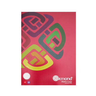 Ormond A4 120pg Maths Copy Book