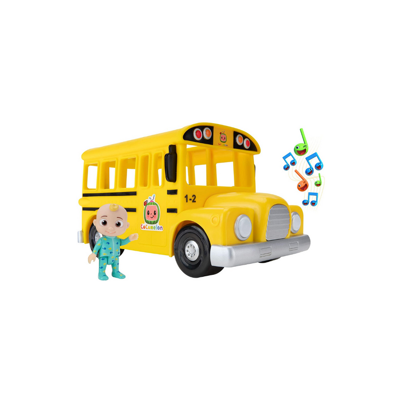 CoComelon Musical Yellow School Bus with JJ figure
