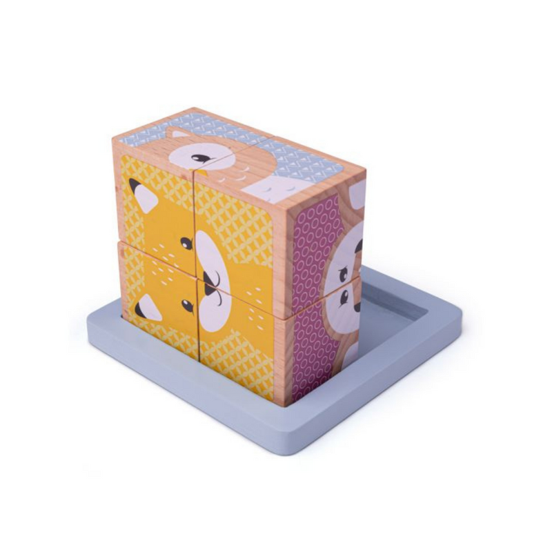 BigJigs Woodland Cube Puzzle mulveys.ie nationwide shipping