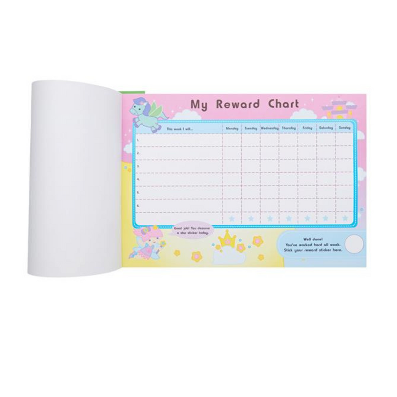 Clever Kidz Task & Reward Chart Pad W/stickers