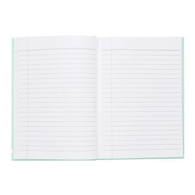 Premto Pastel A5 160pg Hardcover Notebook - Mint Magic