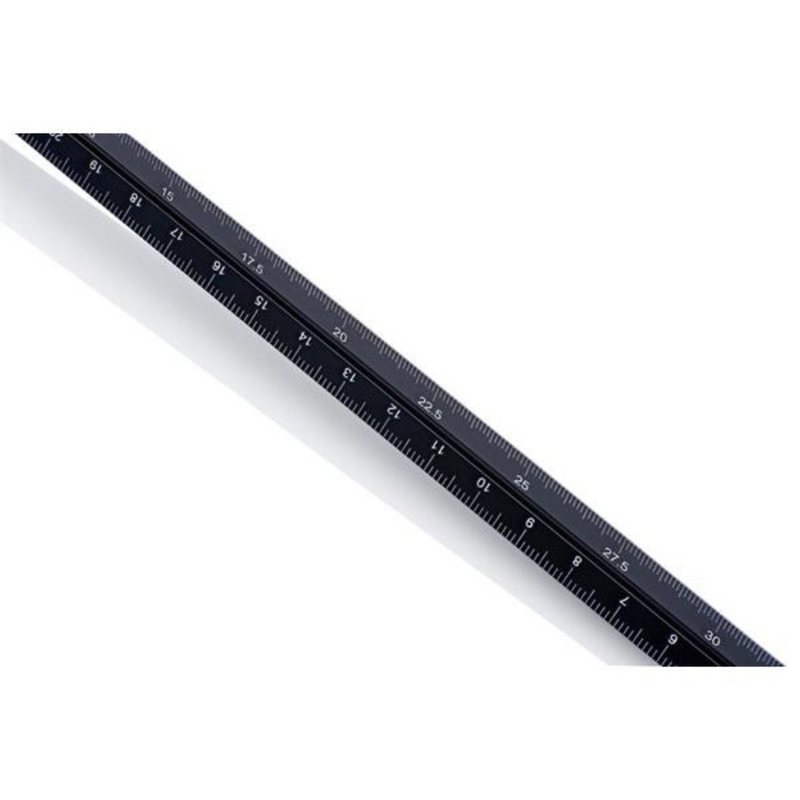 Student Solutions 30cm Triangular Scale Ruler - Aluminium