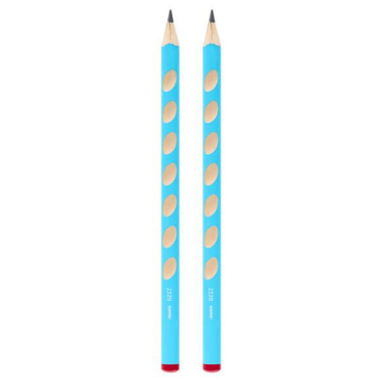 Stabilo Easy Graph Card 2 Right Handed Hb Pencil - Blue