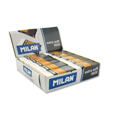 Milan 5020 Extra Soft White Eraser Cdu mulveys.ie nationwide shipping