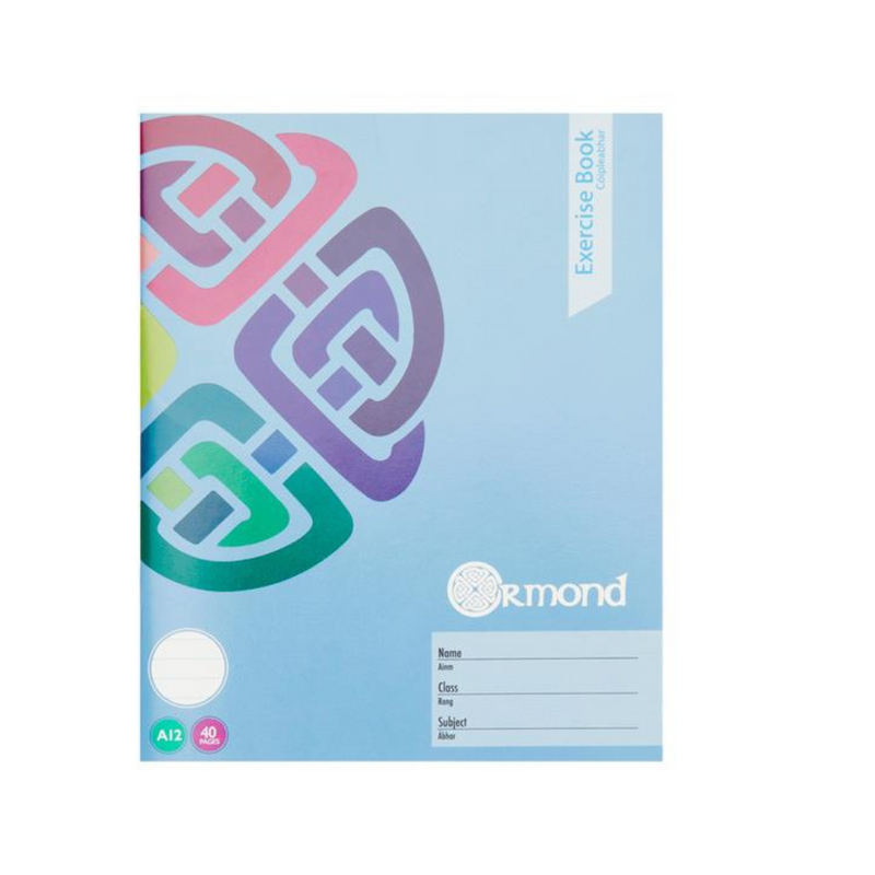 Ormond 40pg A12 Copy Book mulveys.ie nationwide shipping