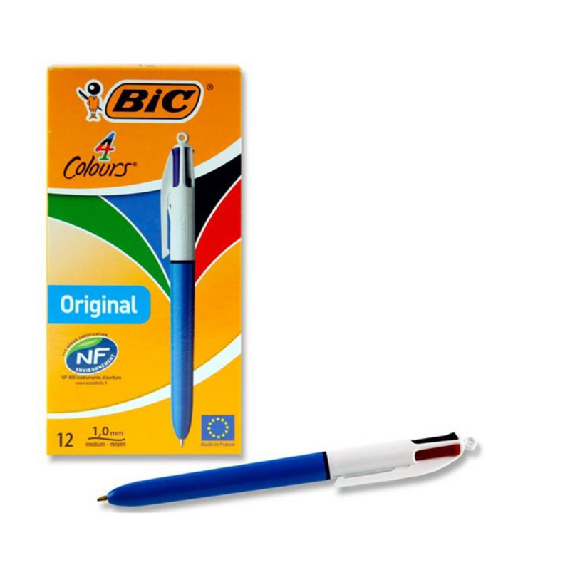 Bic 4 Colour Ballpoint Pen - Original mulveys.ie nationwide shipping
