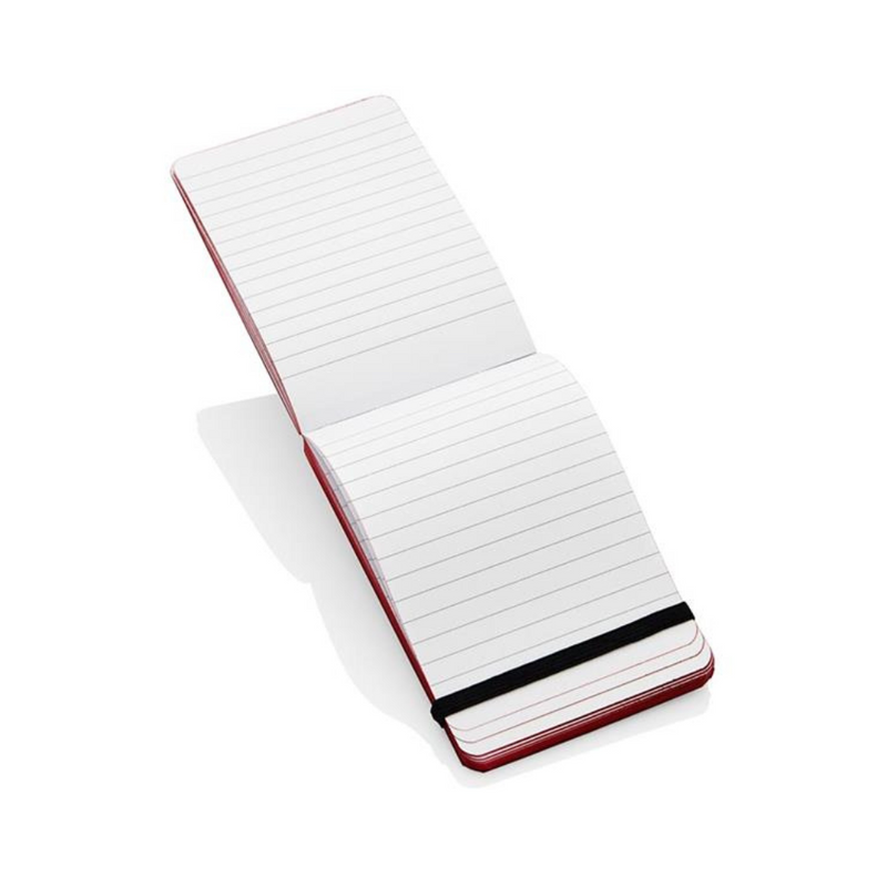 Concept A7 192pg Little Black Notebook W/elastic Cdu