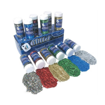 Creativity Inspired CI 250g Glitter in A Shaker Bottle,