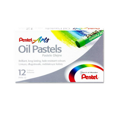 Pentel Arts Box 12 Oil Pastels mulveys.ie nationwide shipping