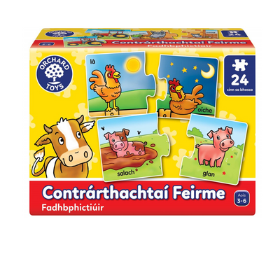 Orchard Toys Contrárthachtaí Feirme (Farm Animal Opposites) mulveys.ie nationwide shipping