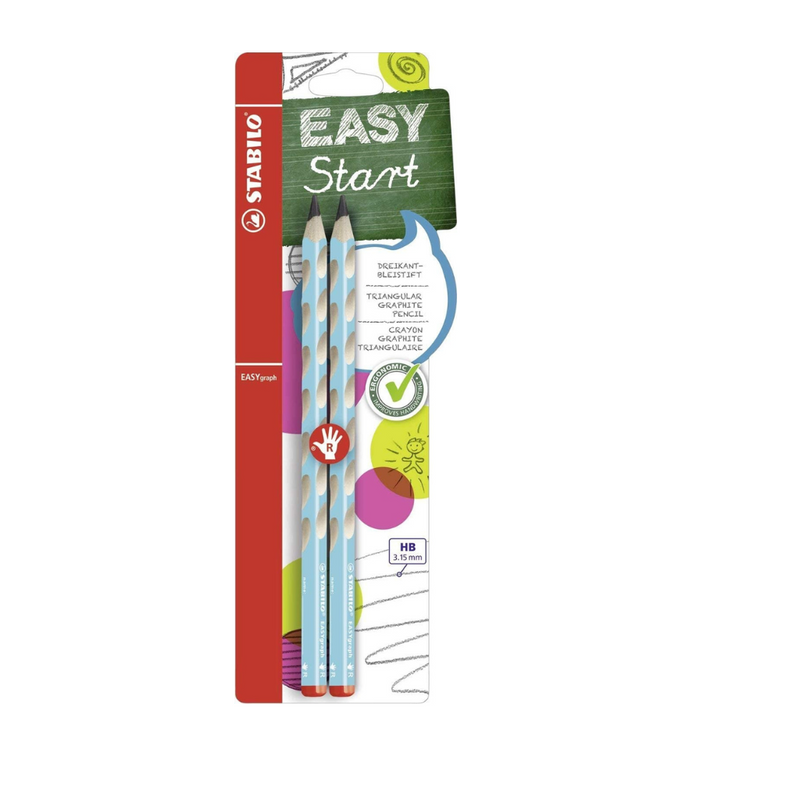 Handwriting Pencil - STABILO EASYgraph HB Right Handed