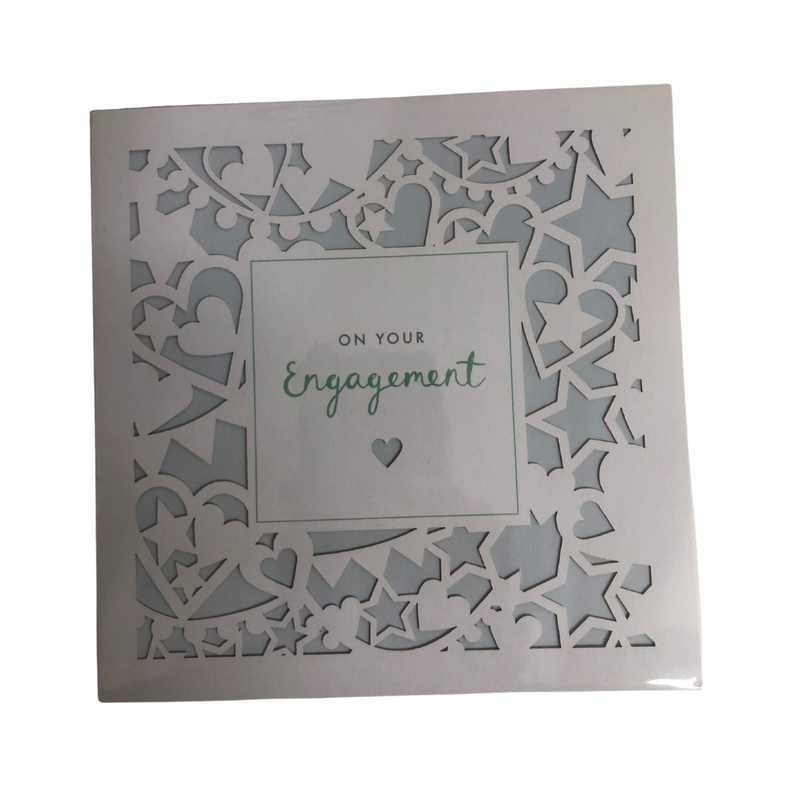 On your Engagement Card by Hallmark