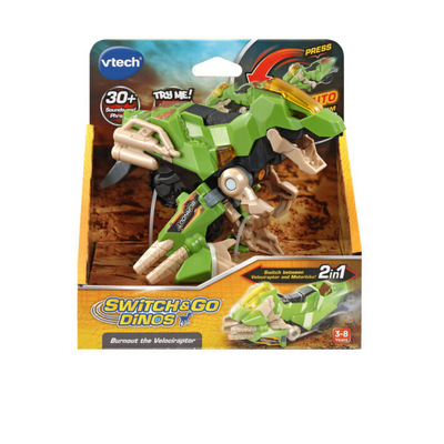 VTech Switch & Go Dinos Burnout The Velociraptor mulveys.ie nationwide shipping
