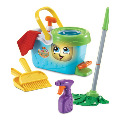 Vtech LeapFrog Clean Sweep Mop & Bucket - Interacive with sounds mulveys.ie nationwide delivery