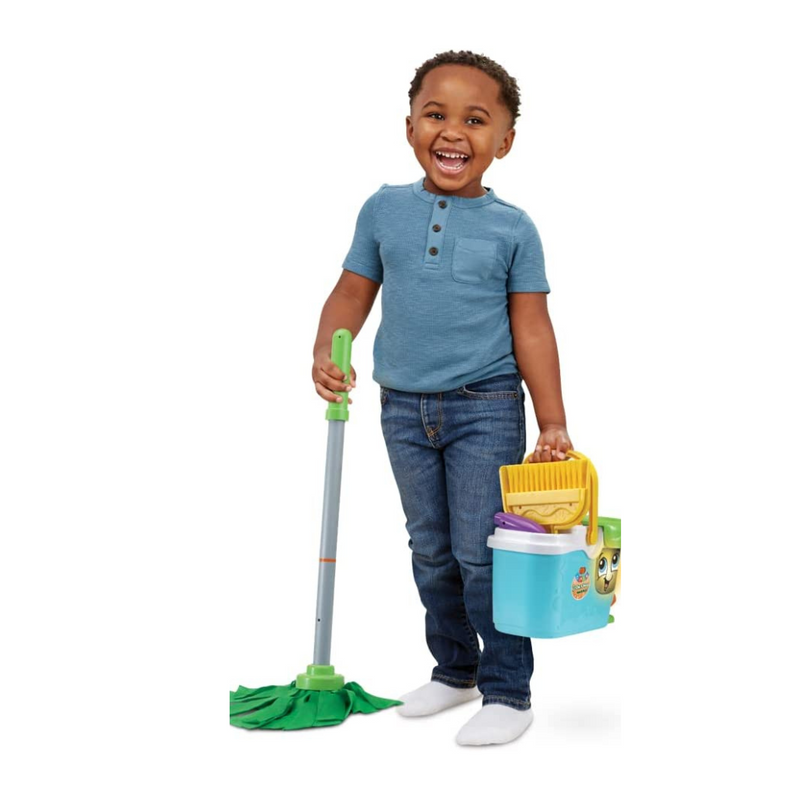 Vtech LeapFrog Clean Sweep Mop & Bucket - Interacive with sounds