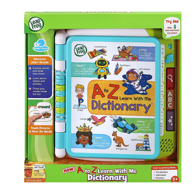 VTech 614403 Leapfrog A-Z Learn with Me Dictionary, Multicoloured mulveys.ie nationwide shipping