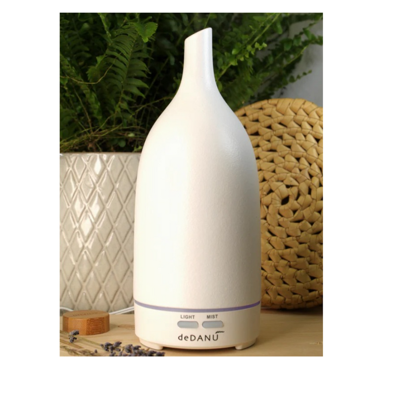 deDANÚ White Stone Essential Oil Diffuser MULVEYS.IE