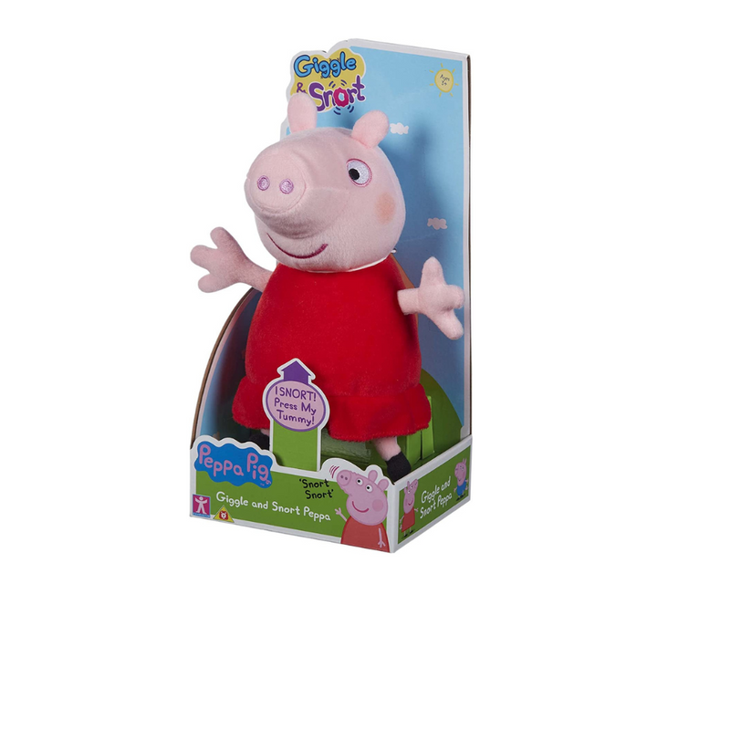 Peppa Pig Giggle and Snort Soft Toy mulveys.ie nationwide delivery