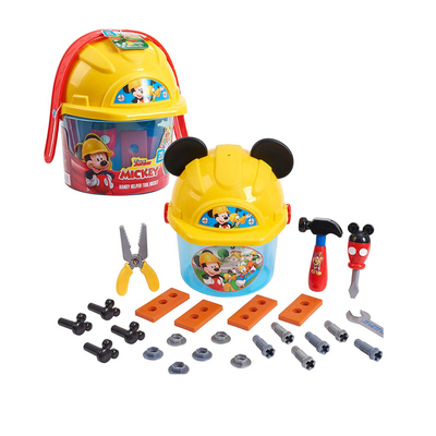 Disney Junior Mickey Mouse Handy Helper Tool Bucket  by Just Play mulveys.ie nationwide shipping