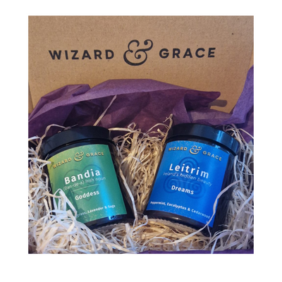 Wizard & Grace Banda & Wizard & Grace Leitrim (Dreams) Essential Oil Candles mulveys.ie nationwide shipping