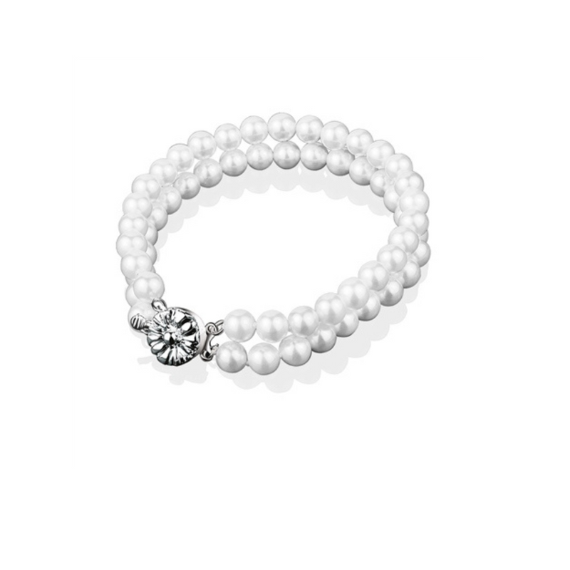 Newbridge Pearl Double Strand Bracelet