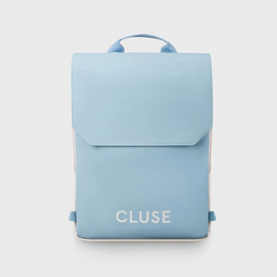 Cluse Le Réversible Backpack, Beige Light Blue, Silver Colour mulveys.ie nationwide shipping