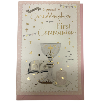 Special Granddaughter on your First Communion Day mulveys.ie nationwide shipping