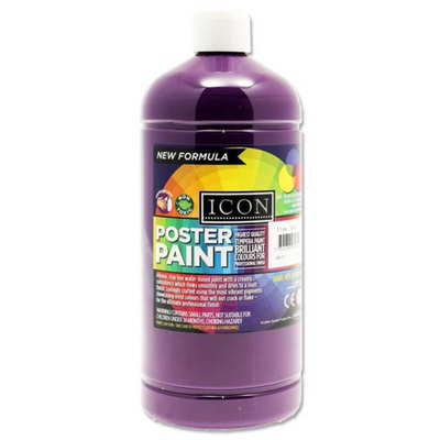 Icon Art 1ltr Poster Paint