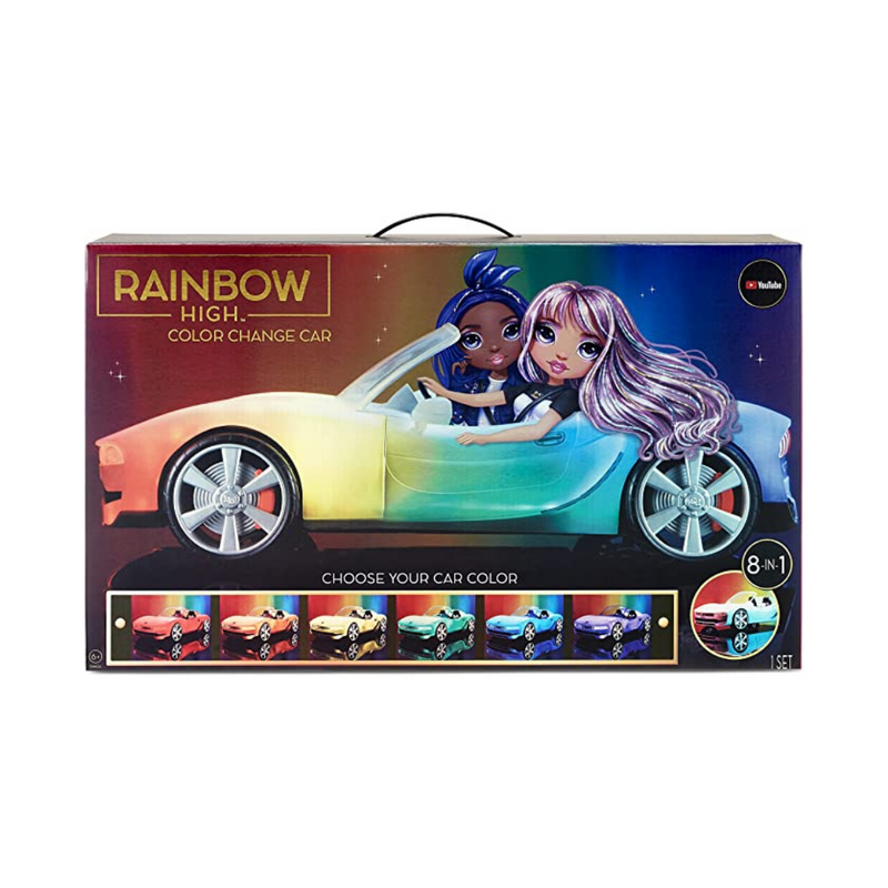 Rainbow High 8-in-1 Colour Change Car mulveys.ie nationwide shipping
