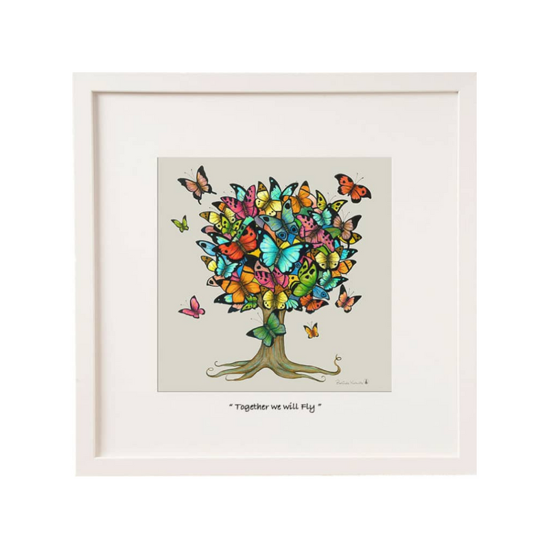 Belinda Northcote- Together We Will Fly Mini Frame