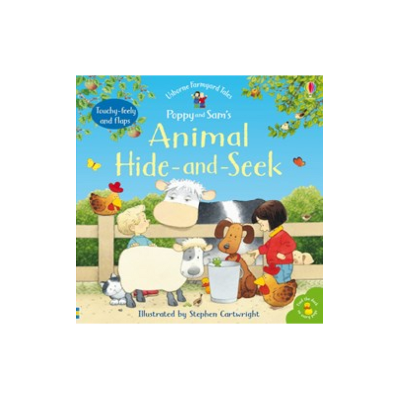 Animal hide and seek touch and feel book Mulveys.ie