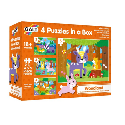 4 Puzzles in a Box - Woodland mulveys.ie nationwide shipping