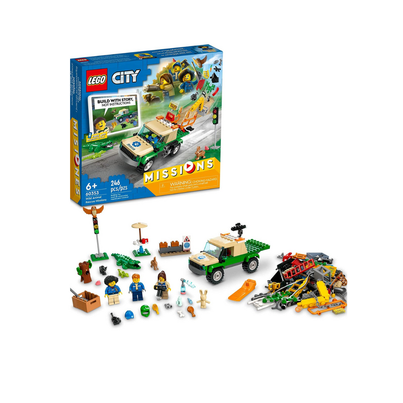 LEGO City Wild Animal Rescue Missions 60353 mulveys.ie nationwide shipping