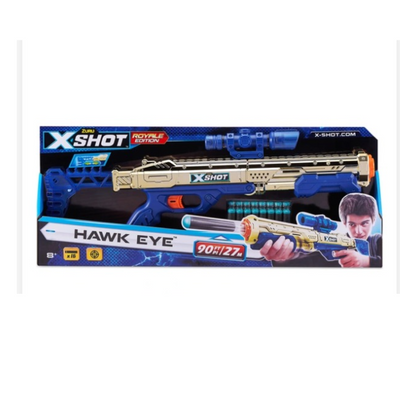 X-Shot Excel Royale Edition Hawk Eye Foam Dart Blaster