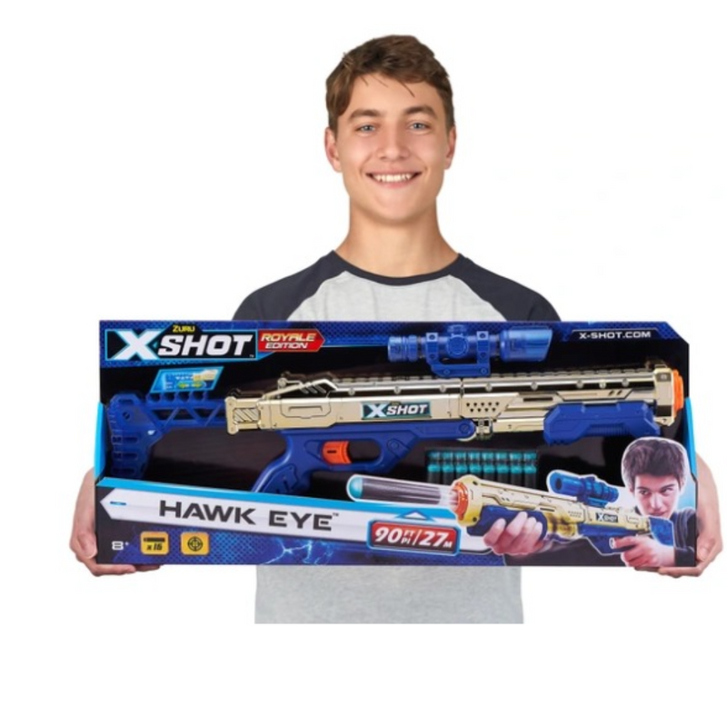 X-Shot Excel Royale Edition Hawk Eye Foam Dart Blaster mulveys.ie nationwide shipping