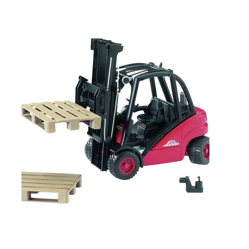 Bruder forklift trucks H30D with 2 pallets