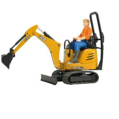 BRUDER JCB MICRO EXCAVATOR 8010 CTS & CONSTRUCTION WORKER TOY mulveys.ie nationwide shipping