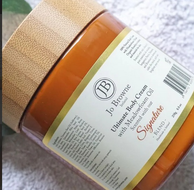 Jo Browne Ultimate Body Cream with Meadowfoam and Organic Rosehip