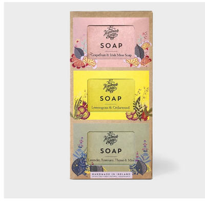 Handmade Soap Company Trio of Soap Bars mulveys.ie nationwide shipping