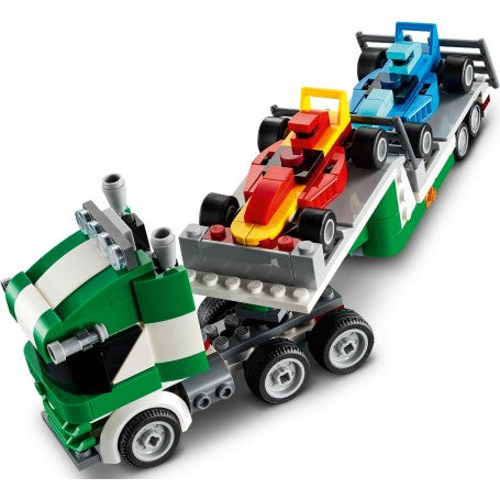 LEGO Creator 3 in 1 Race Car Transporter Building Set