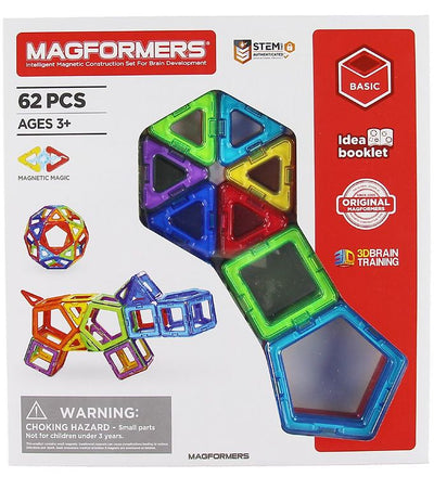 Magformers Construction Set – 62 Pieces mulveys.ie nationwide shipping
