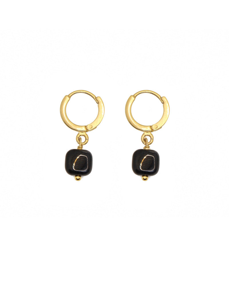 Nilaï Ava Earrings- Black mulveys.ie nationwide shipping